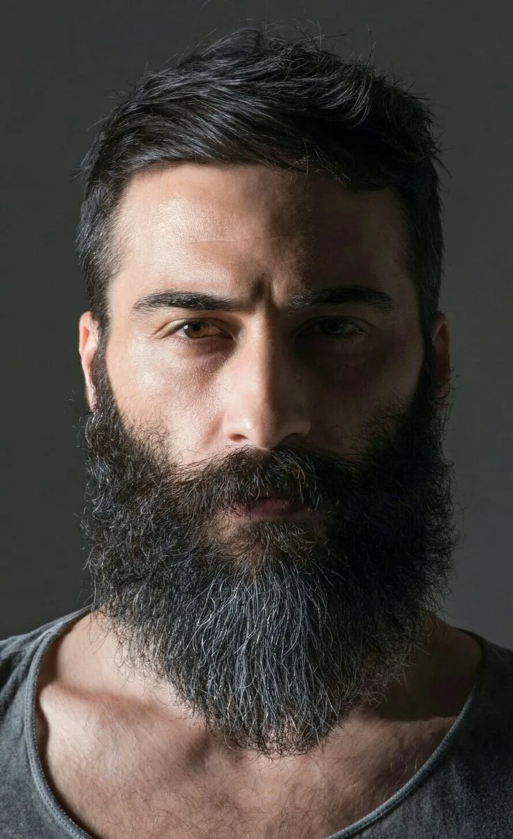 Van Dyke beard style - Sophisticated pointed goatee with detached mustache